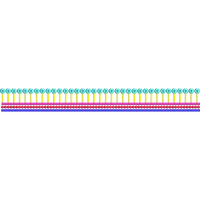 Blouse Design No :MSM - 597/2 - Simple Border, U Shape