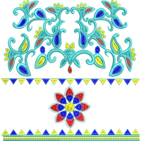 Blouse Design No :MSM - 626 - Full Sleeve, U Shape
