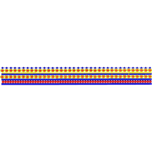 Blouse Design No :MSM - 631 - Simple Border, U Shape