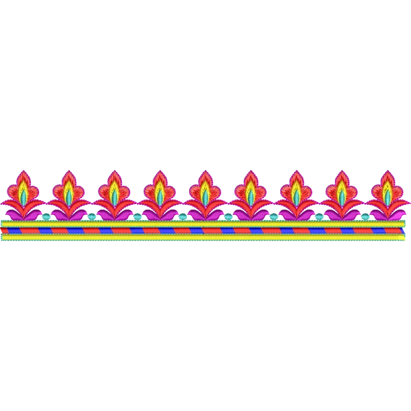 Blouse Design No :MSM - 692 - Simple Border