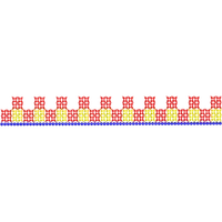 Blouse Design No :MSM - 720 - Simple Border, U Shape
