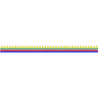 Blouse Design No :MSM - 735 - Border With Butta, Boat Neck