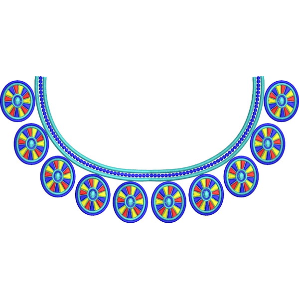 Blouse Design No :MSM - 758 - Simple Border, Boat Neck