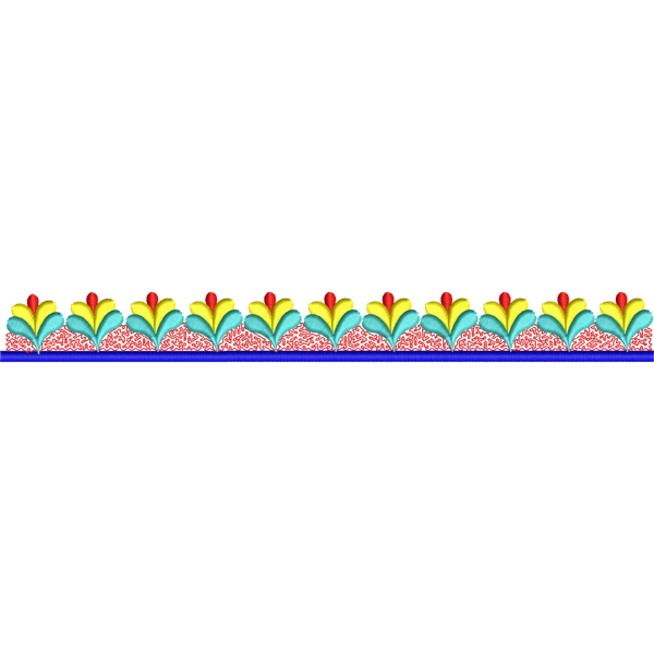 Blouse Design No :MSM - 797 - Simple Border, Square Shape