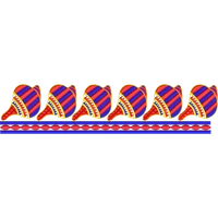 Blouse Design No :MSM - 848 - Simple Border, U Shape