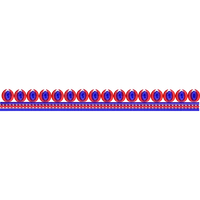 Blouse Design No :MSM - 856 - Simple Border, U Shape