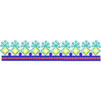 Blouse Design No :MSM - 873 - Simple Border, U Shape