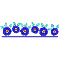 Blouse Design No :MSM - 906 - Simple Border, Boat Neck