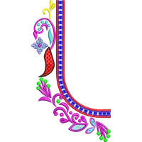 Blouse Design No :MSM - 969 - Simple Border, Sweat Heart