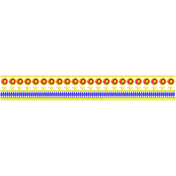 Blouse Design No :192101 - U Shape, Simple Border