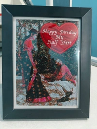 Photo Frame -  Embroidery
