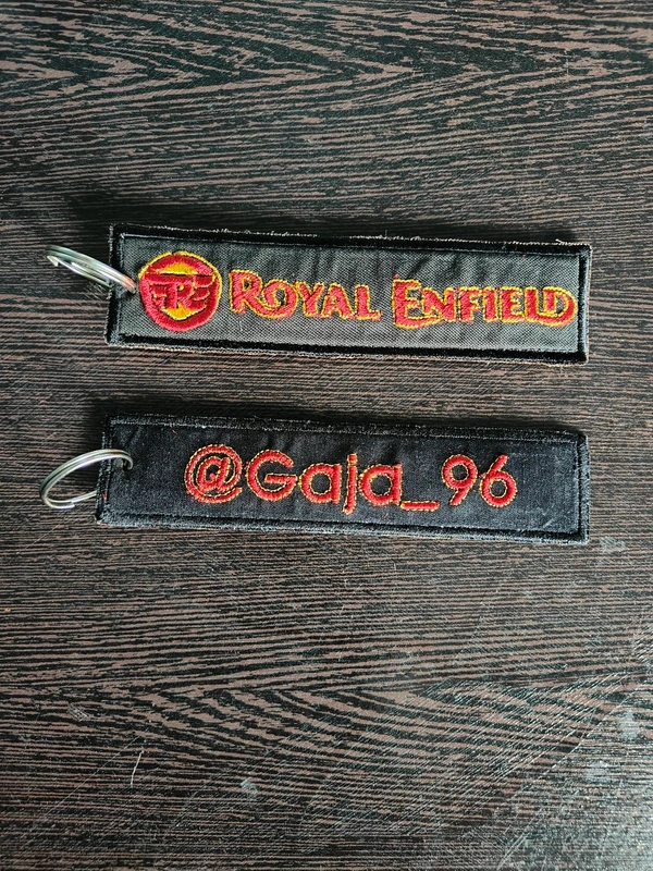 Key Chain Tag with Customized Name