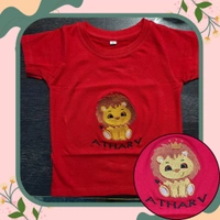 Kids T shirt With cartoon And Name