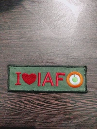 Key Chain Tag - With Rafalle And IAF Symbol 