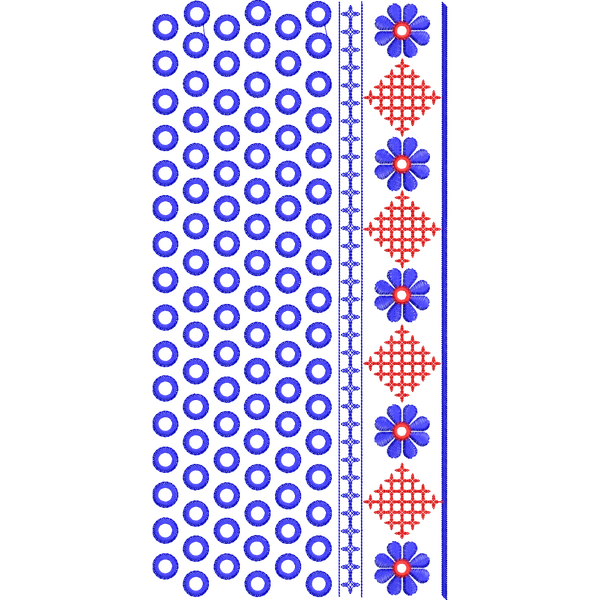 Blouse Design No :MSM - 128 - Full Sleeve, U Shape