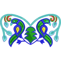 Blouse Design No :MSM - 152 - Butta, Sweat Heart