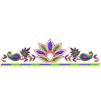 Blouse Design No :MSM - 170 - U Shape, Simple Border