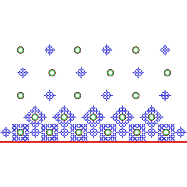 Blouse Design No :MSM - 185 - U Shape, Kutch with Mirror, Full Sleeve