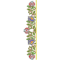 Blouse Design No :MSM - 216 - U Shape, Simple Border
