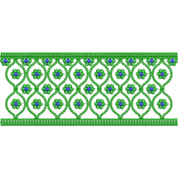 Blouse Design No :MSM - 237 - U Shape, Border With Butta