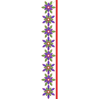Blouse Design No :MSM - 265 - Simple Border, U Shape