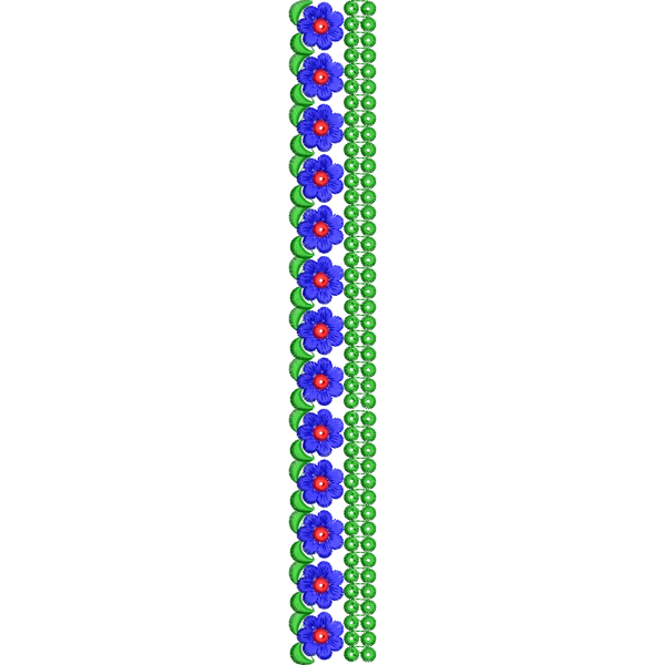Blouse Design No :MSM - 277/1 - Simple Border, Boat Neck