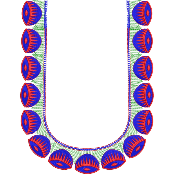 Blouse Design No :MSM - 299 - Butta, U Shape