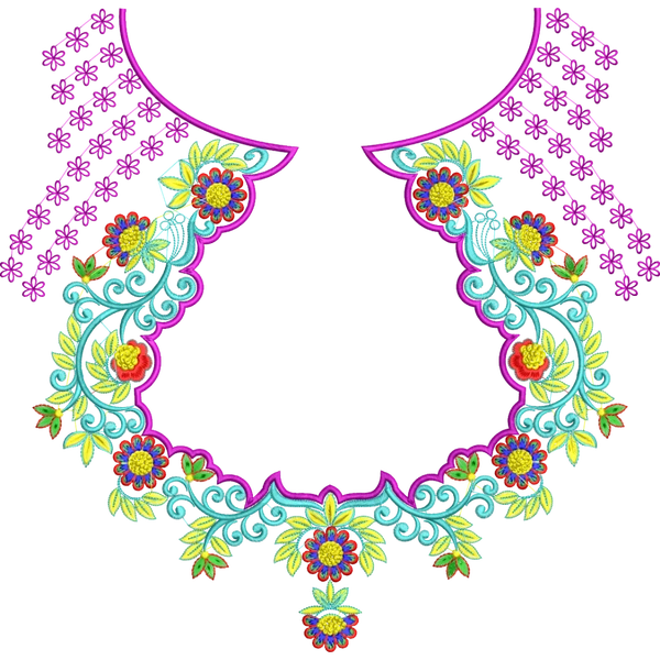Blouse Design No :MSM - 305 - Full Sleeve, Pot Neck