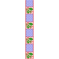 Blouse Design No :MSM - 325 - Simple Border, U Shape