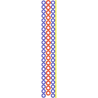 Blouse Design No :MSM - 328 - Pot Neck, Mirror Work, Simple Border