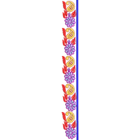 Blouse Design No :MSM - 354 - Simple Border, U Shape