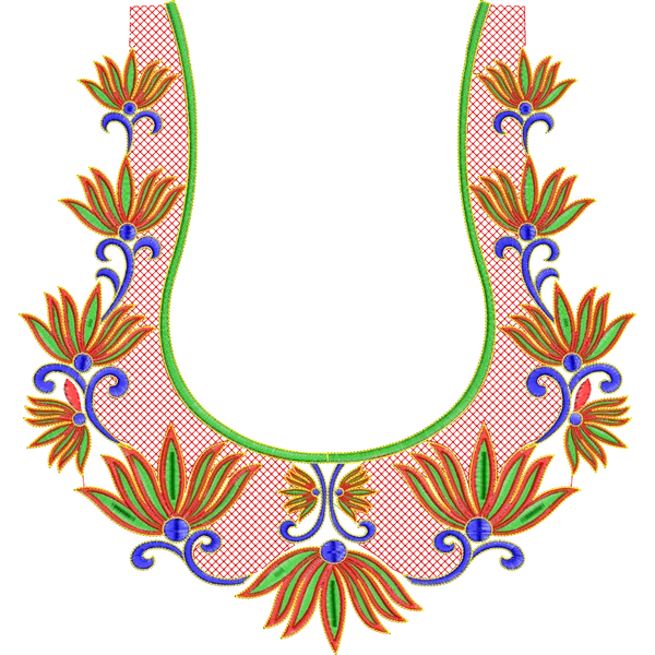 Blouse Design No :MSM - 380 - Full Sleeve, Pot Neck