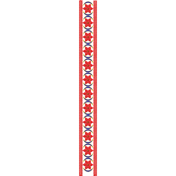 Blouse Design No :MSM - 399 - Simple Border, U Shape