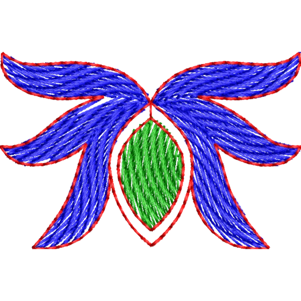 Blouse Design No :MSM - 406 - Simple Border, Sweat Heart