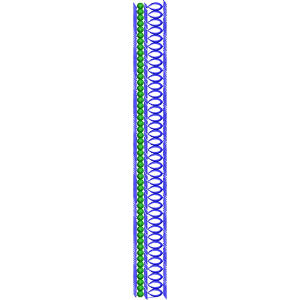 Blouse Design No :MSM - 408 - Simple Border, V Shape