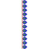 Blouse Design No :MSM - 414 - Simple Border, U Shape