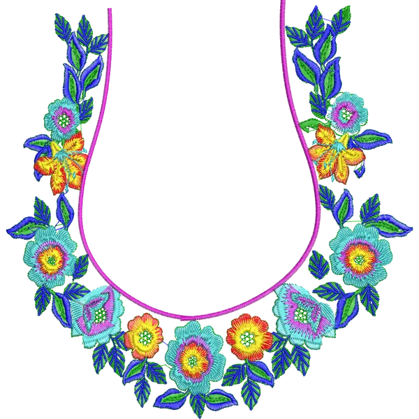 Blouse Design No :MSM - 426 - Full Sleeve, Pot Neck