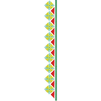 Blouse Design No :MSM - 433 - Simple Border, U Shape