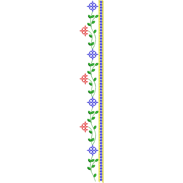 Blouse Design No :MSM - 466 - Sweat Heart, Kutch Work, Simple Border