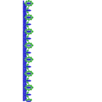 Blouse Design No :MSM - 479 - Simple Border, Pot Neck