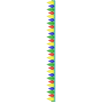 Blouse Design No :MSM - 484 - Simple Border, U Shape