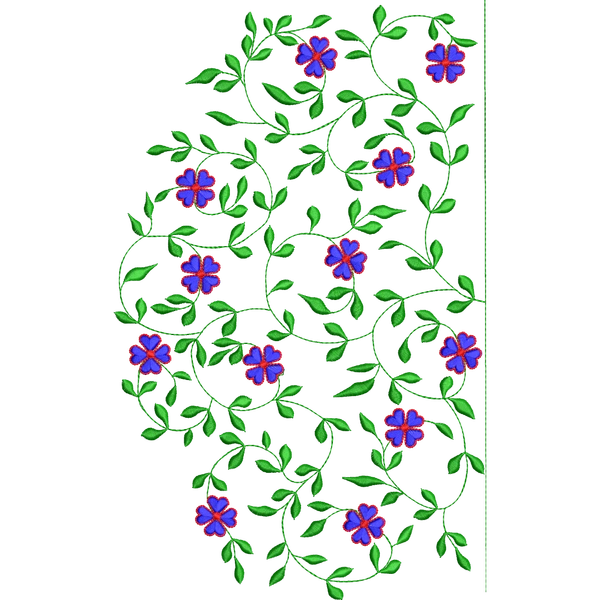 Blouse Design No :MSM - 497 - Full Sleeve, U Shape