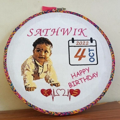 Photo & Hoop Embroidery
