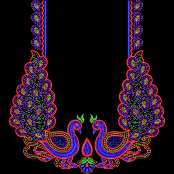 Blouse Design No MSM-055 - U Shape, Butta