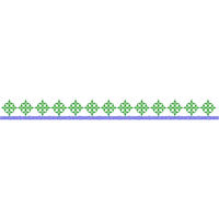 Blouse Design No :MSM - 188 - U Shape, Kutch Work, Simple Border