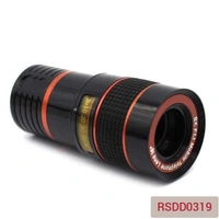 RSDD0319 CLIP-ON 8X OPTICAL ZOOM TELESCOPE PHONE CAMERA LENS