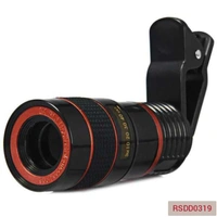 RSDD0319 CLIP-ON 8X OPTICAL ZOOM TELESCOPE PHONE CAMERA LENS