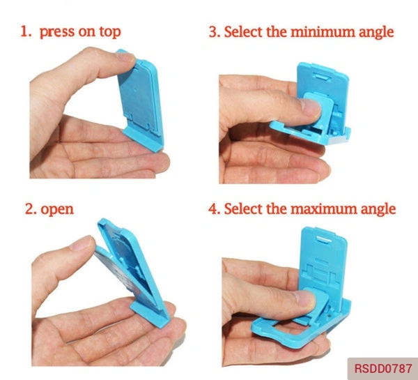 RSDD0787 UNIVERSAL PORTABLE FOLDABLE HOLDER STAND FOR MOBILE (2 Pcs)