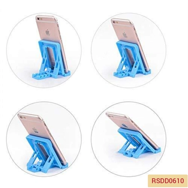 RSDD0610 ADJUSTABLE 4 STEPS FOLDABLE MOBILE STAND HOLDER (1 PC) (NO BOX)