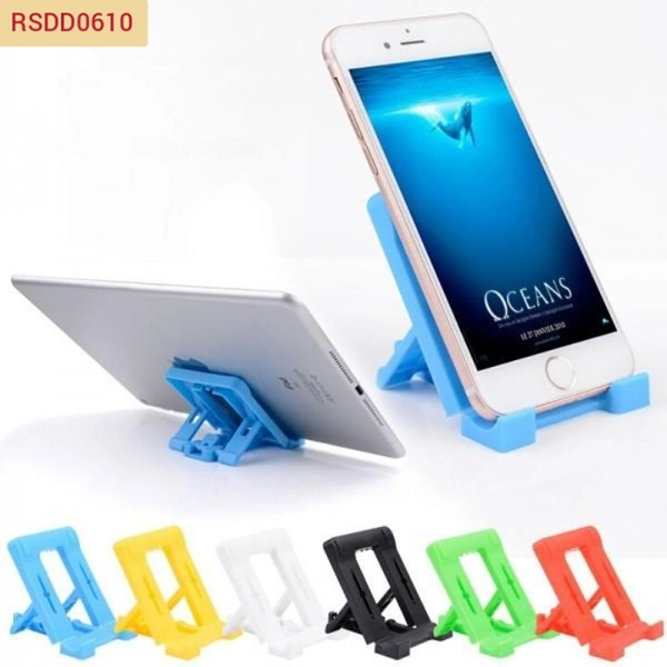 RSDD0610 ADJUSTABLE 4 STEPS FOLDABLE MOBILE STAND HOLDER (1 PC) (NO BOX)